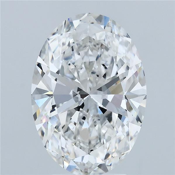 4.05ct Oval E VVS2 Lab Created Diamond