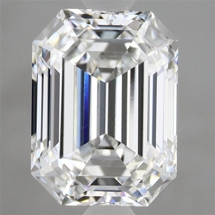 2.85ct Emerald D VVS2 Lab Created Diamond