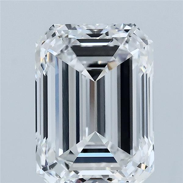 3.05ct Emerald E VVS2 Lab Created Diamond