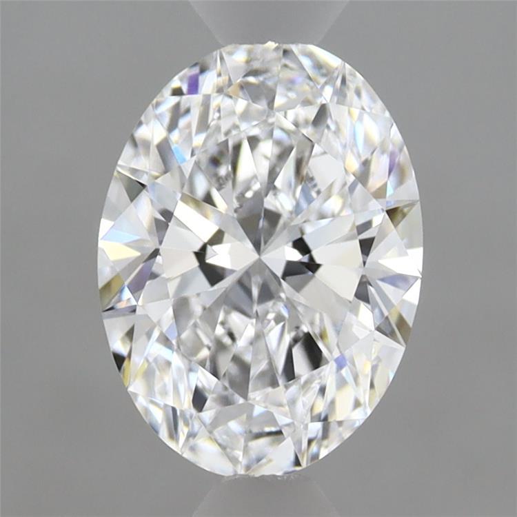 1.55ct Oval D VVS2 Lab Created Diamond