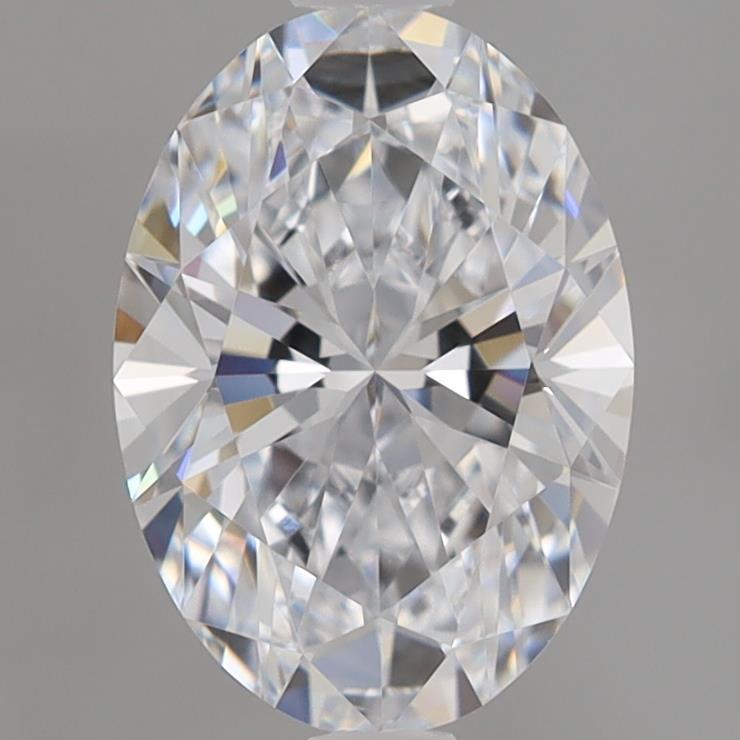 1.52ct Oval E IF Lab Created Diamond