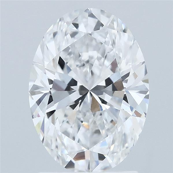 2ct Oval D VS1 Lab Created Diamond