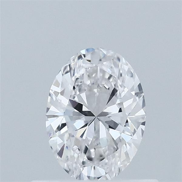 0.53ct Oval D VVS2 Lab Created Diamond