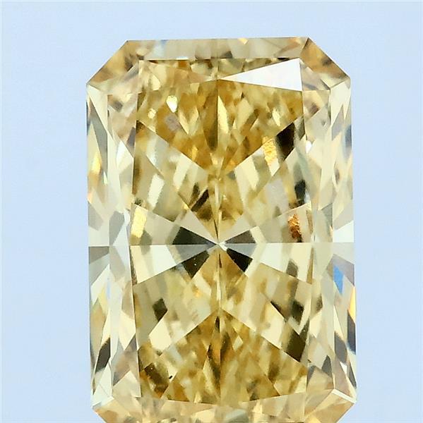 3ct Radiant FANCY INTENSE YELLOW VS1 Lab Created Diamond