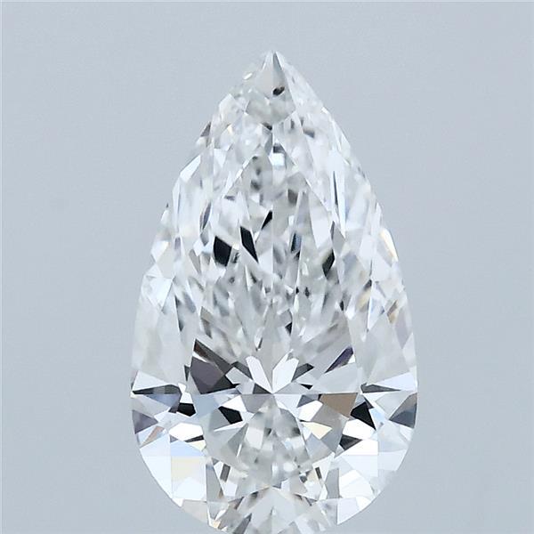 1.57ct Pear E VVS1 Lab Created Diamond