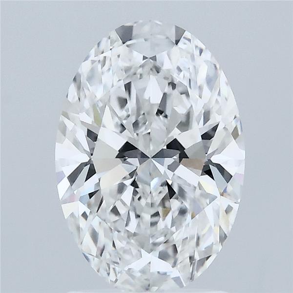 1.83ct Oval D VVS2 Lab Created Diamond