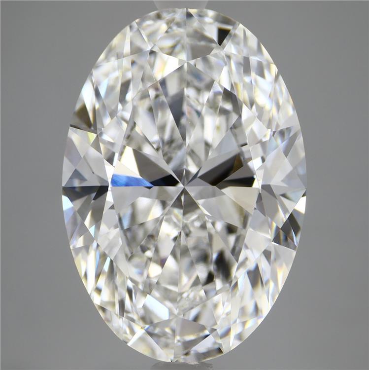7.01ct Oval E VVS2 Lab Created Diamond