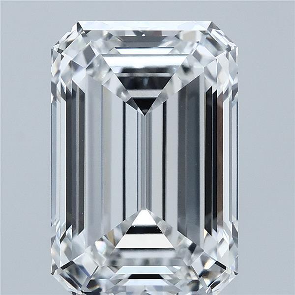 5.1ct Emerald E VVS1 Lab Created Diamond