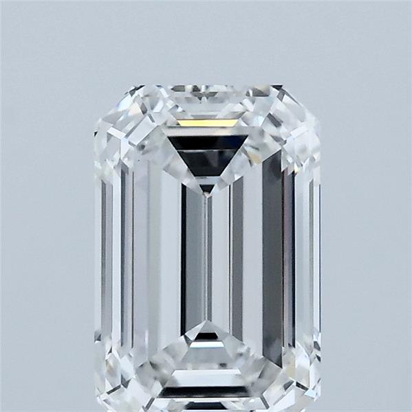 1.51ct Emerald D VVS2 Lab Created Diamond