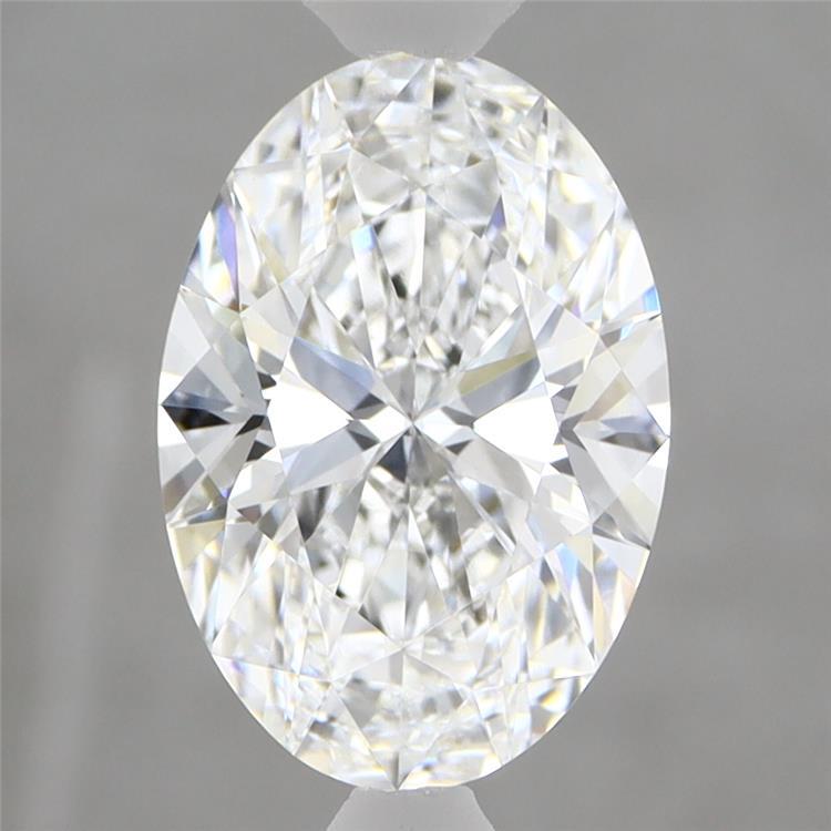 2.06ct Oval D VVS2 Lab Created Diamond