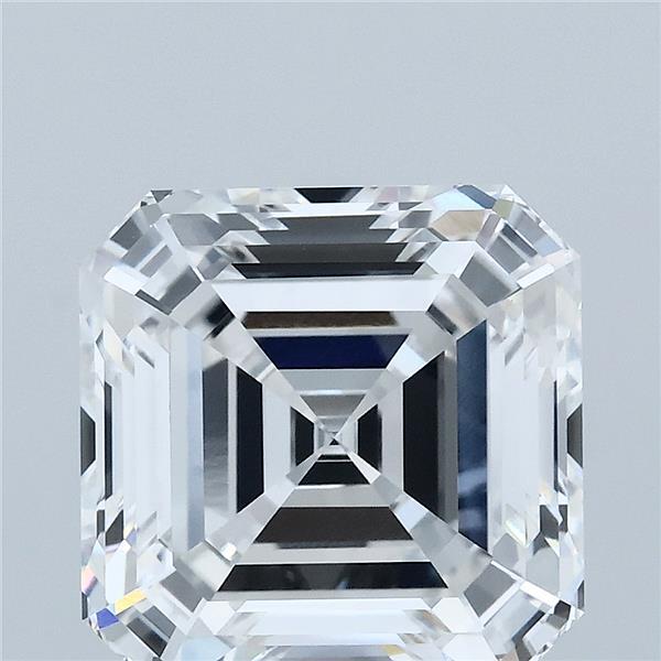 5.08ct Asscher E VVS2 Lab Created Diamond