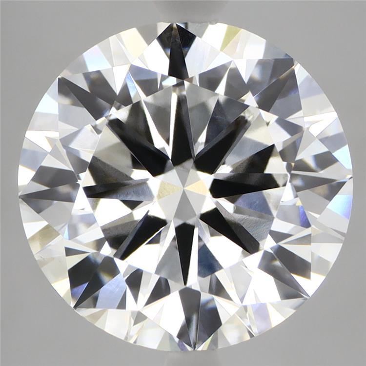 6.01ct Round F VVS2 Lab Created Diamond