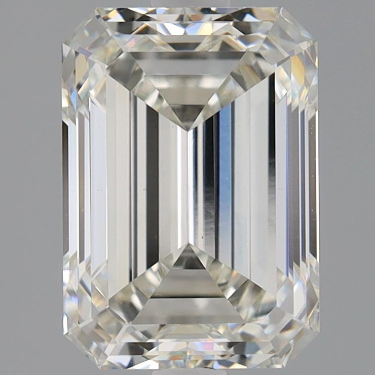 3.09ct Emerald H VS1 Lab Created Diamond