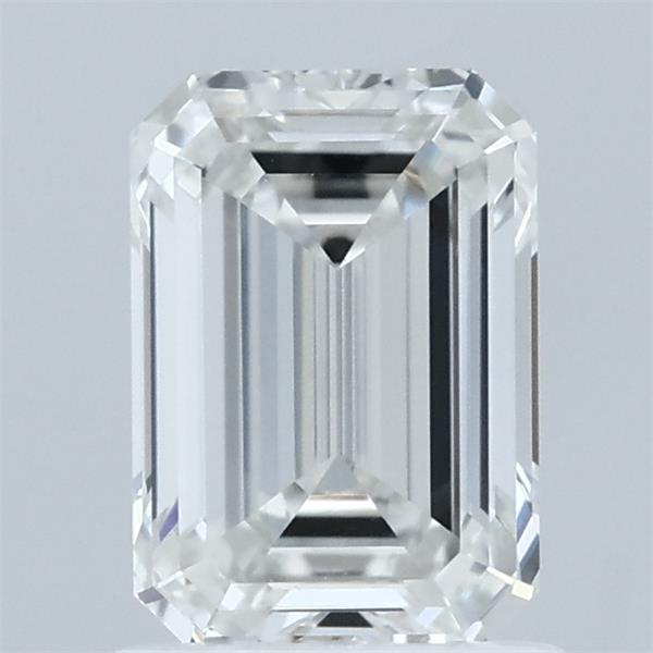 1.38ct Emerald F VVS2 Lab Created Diamond