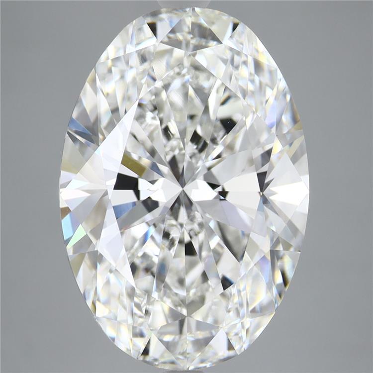 8.02ct Oval F VVS2 Lab Created Diamond