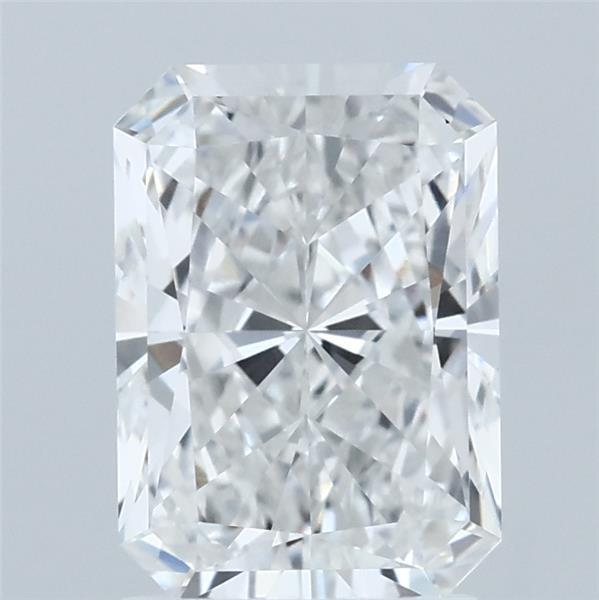 2.06ct Radiant E VVS2 Lab Created Diamond