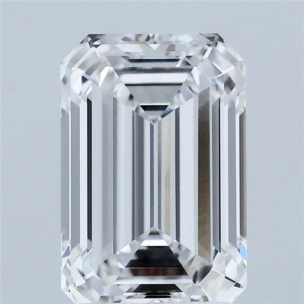 2.09ct Emerald D VVS2 Lab Created Diamond