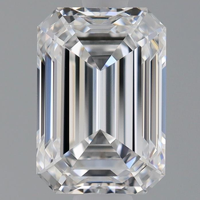 1.02ct Emerald E IF Lab Created Diamond