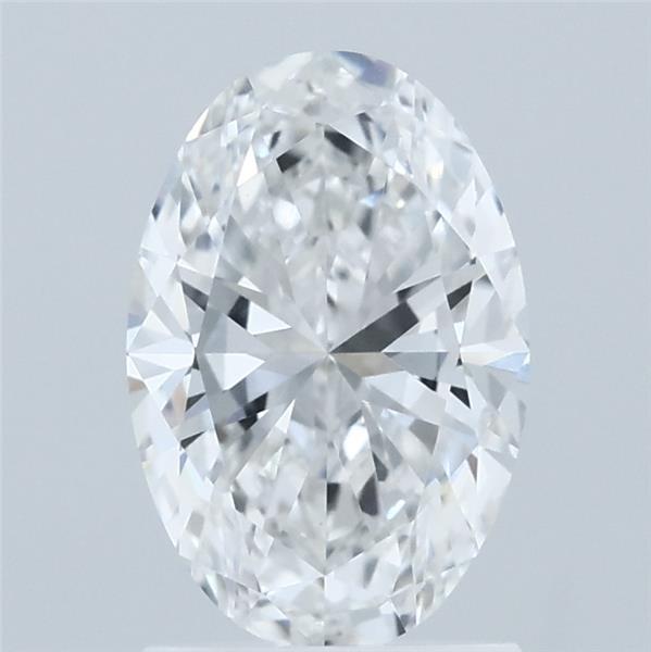 1.5ct Oval E VVS2 Lab Created Diamond
