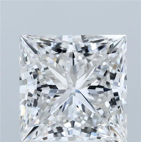7.01ct Princess F VS1 Lab Created Diamond