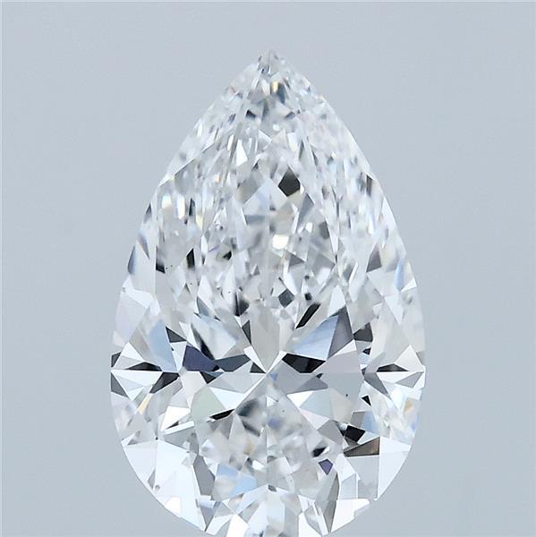 2.28ct Pear E VS1 Lab Created Diamond