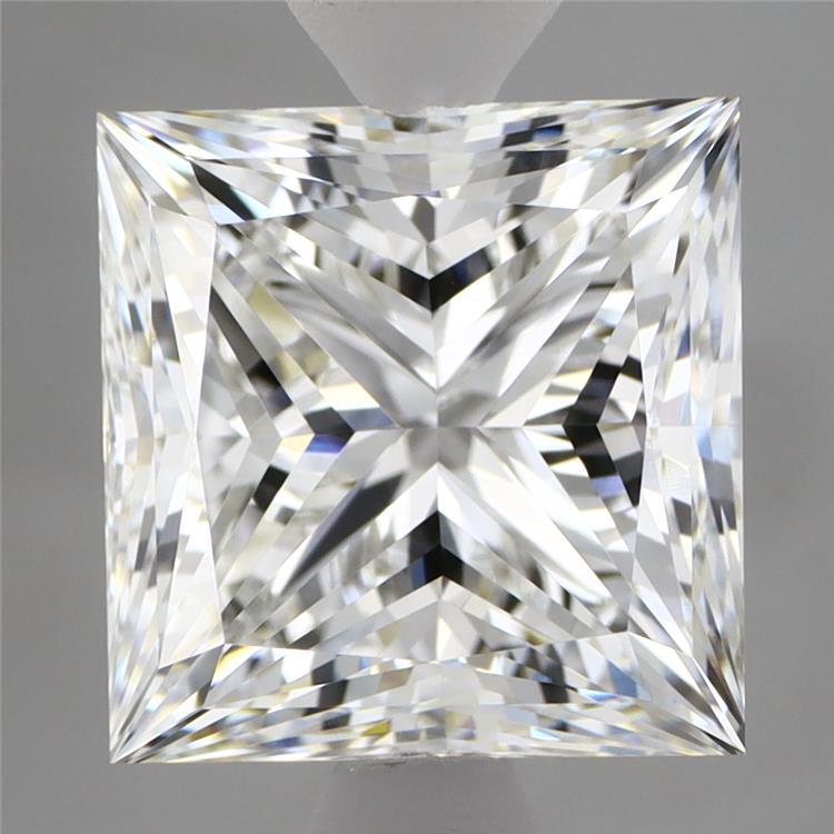 4.97ct Princess F VVS2 Lab Created Diamond