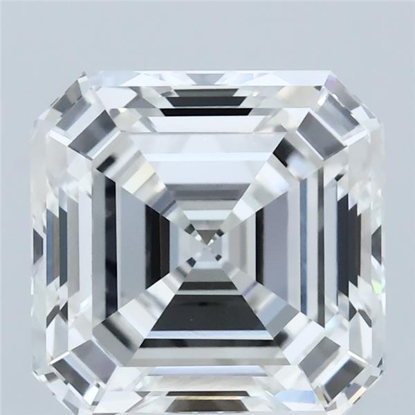 5.09ct Asscher F VVS2 Lab Created Diamond