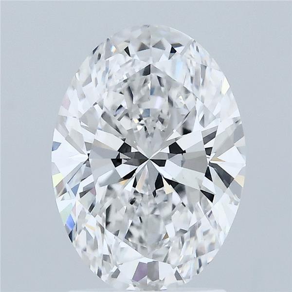 2.07ct Oval E VS1 Lab Created Diamond