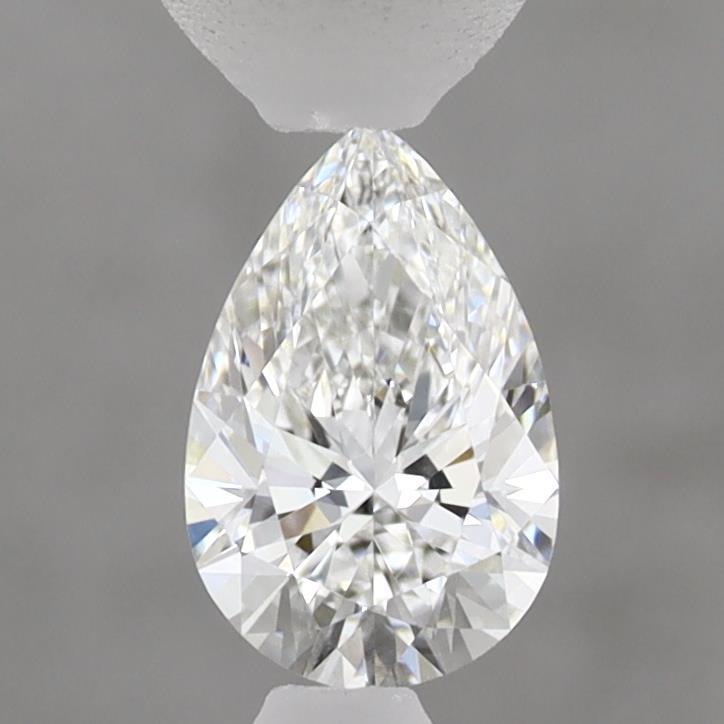 0.57ct Pear F VVS2 Lab Created Diamond