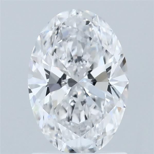 1.35ct Oval D VVS2 Lab Created Diamond