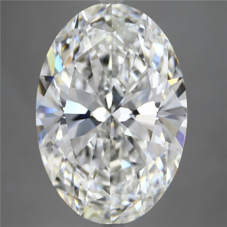 9.01ct Oval F VVS2 Lab Created Diamond