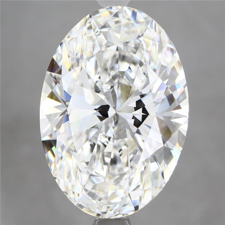 6.57ct Oval E VS1 Lab Created Diamond