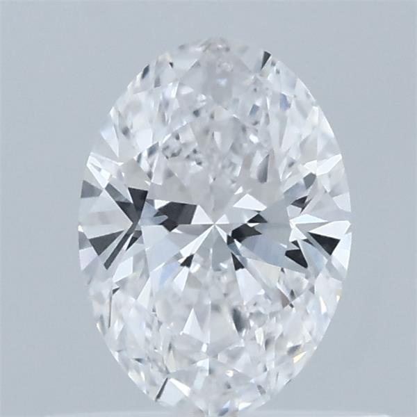 0.51ct Oval D VVS2 Lab Created Diamond