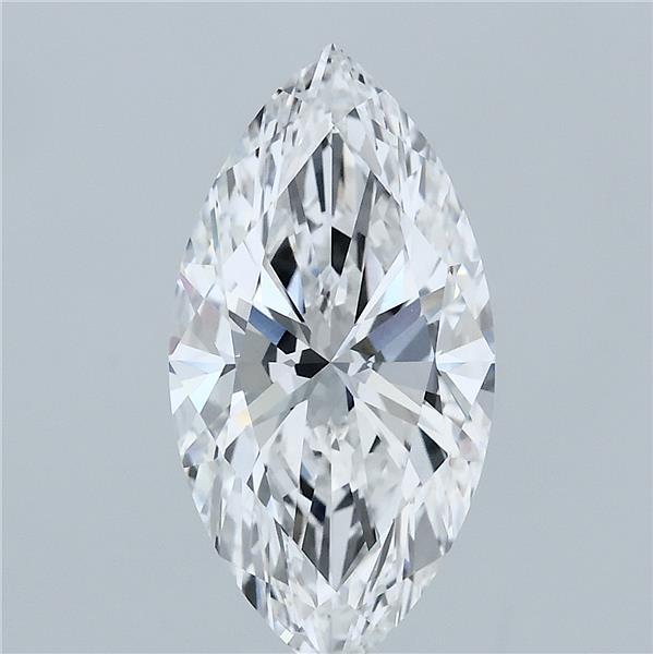 3.24ct Marquise E VVS2 Lab Created Diamond