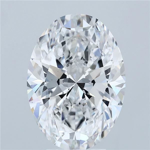 5.09ct Oval E VS1 Lab Created Diamond