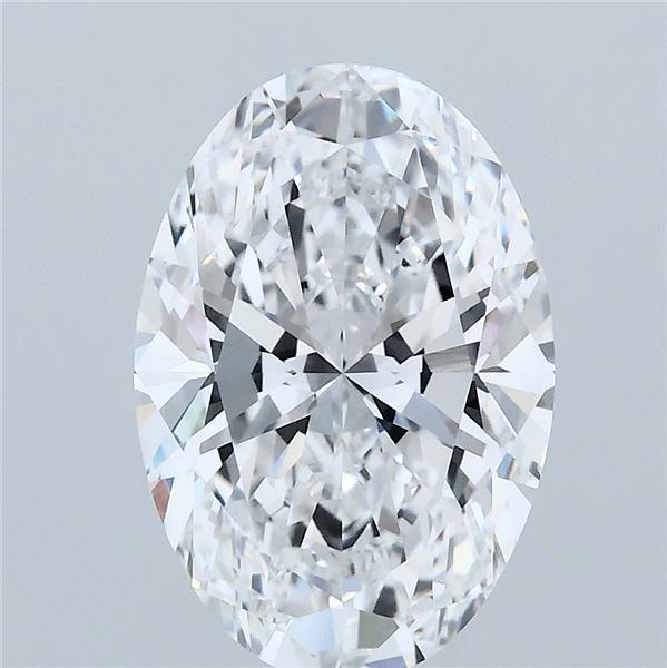 3.21ct Oval D VVS1 Lab Created Diamond