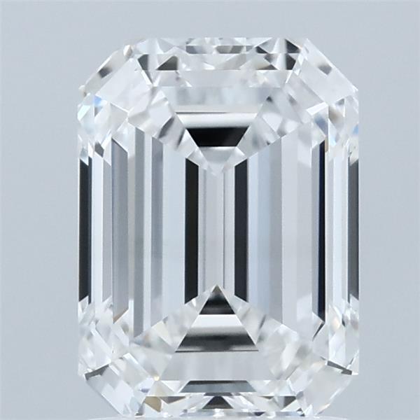 2ct Emerald D VVS2 Lab Created Diamond