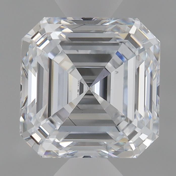 1.55ct Asscher F VS2 Lab Created Diamond