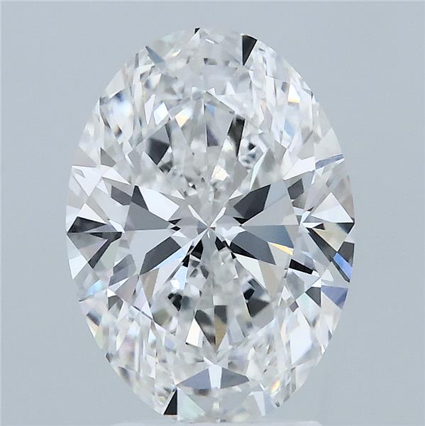 2.99ct Oval E VVS2 Lab Created Diamond