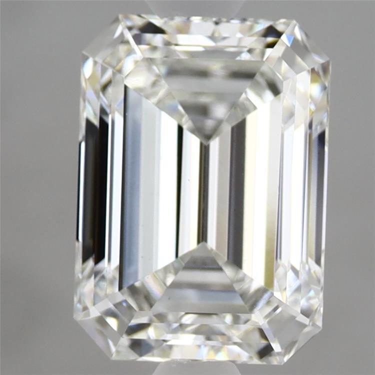 2.92ct Emerald E VS1 Lab Created Diamond