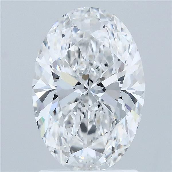 1.86ct Oval E VVS1 Lab Created Diamond