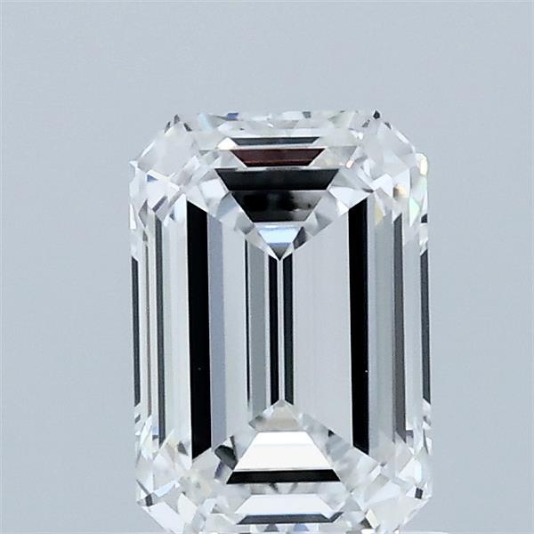 1.01ct Emerald D VVS1 Lab Created Diamond