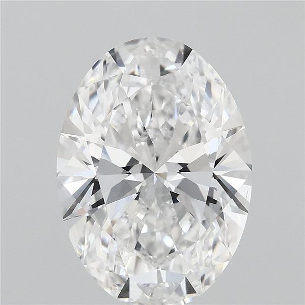 3.56ct Oval D VVS1 Lab Created Diamond