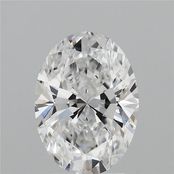 3.02ct Oval E VVS1 Lab Created Diamond