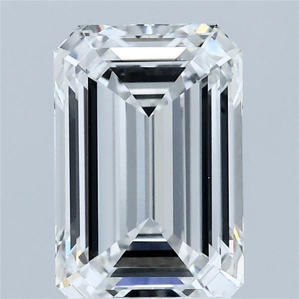 2.07ct Emerald E VVS1 Lab Created Diamond