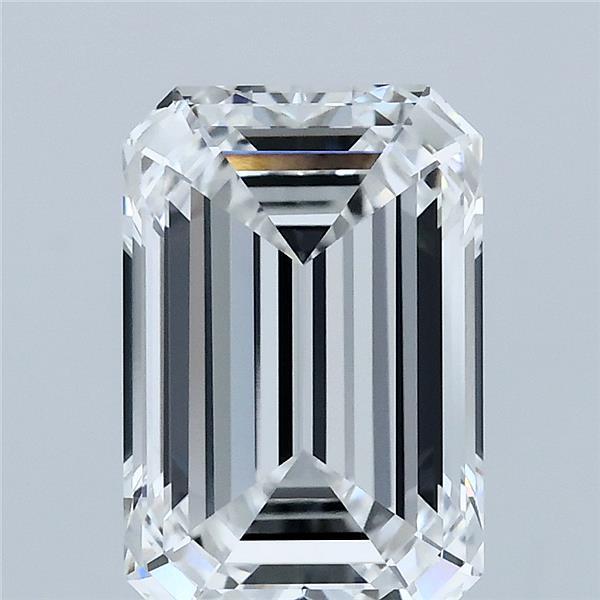 3.29ct Emerald E VVS2 Lab Created Diamond
