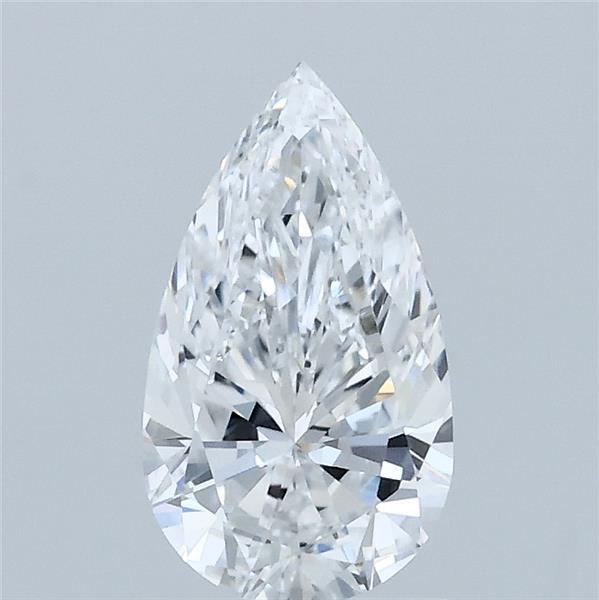 1ct Pear D VVS1 Lab Created Diamond