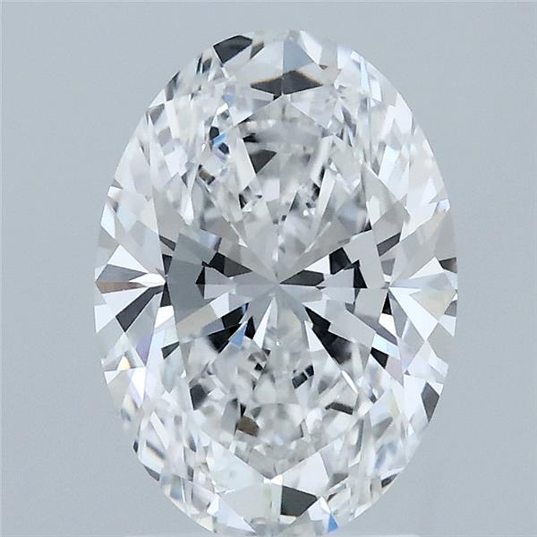 2.07ct Oval E VVS2 Lab Created Diamond