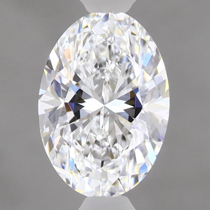 0.95ct Oval D VVS2 Lab Created Diamond