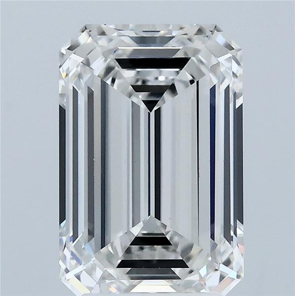 3.03ct Emerald F VVS2 Lab Created Diamond